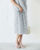 【ドゥクラッセ/DoCLASSE】のテープヤーンジャカード・スカート 人気、トレンドファッション・服の通販 founy(ファニー) ファッション Fashion レディースファッション Fashion for Women スカート Skirts セットアップ Set-Up, Coordinated Outfit タイトスカート Pencil Skirt, Tight Skirt ノースリーブ Sleeveless, No-Sleeve thumbnail アイスグレー|ID: prp329100004920912 ipo3291000000036917288