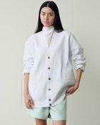 【ドゥクラッセ/DoCLASSE】のストレッチニット・Vネックカーディガン 人気、トレンドファッション・服の通販 founy(ファニー) ファッション Fashion レディースファッション Fashion for Women トップス・カットソー Cut & Sew Tops ニット Knit Tops & Sweaters カーディガン・羽織り Layered Style Cardigans Vネックトップス V-Neck Tops / V-Cut Neckline Shirts 新作・新入荷 New Arrivals / New In カーディガン Cardigan, Knitwear シンプル Simple, Minimal ストレッチ Stretch, Stretchy Fabric ポケット Pocket, Pocket Detail 軽量 Lightweight, Ultra Light thumbnail ホワイト|ID: prp329100004920925 ipo3291000000036917355