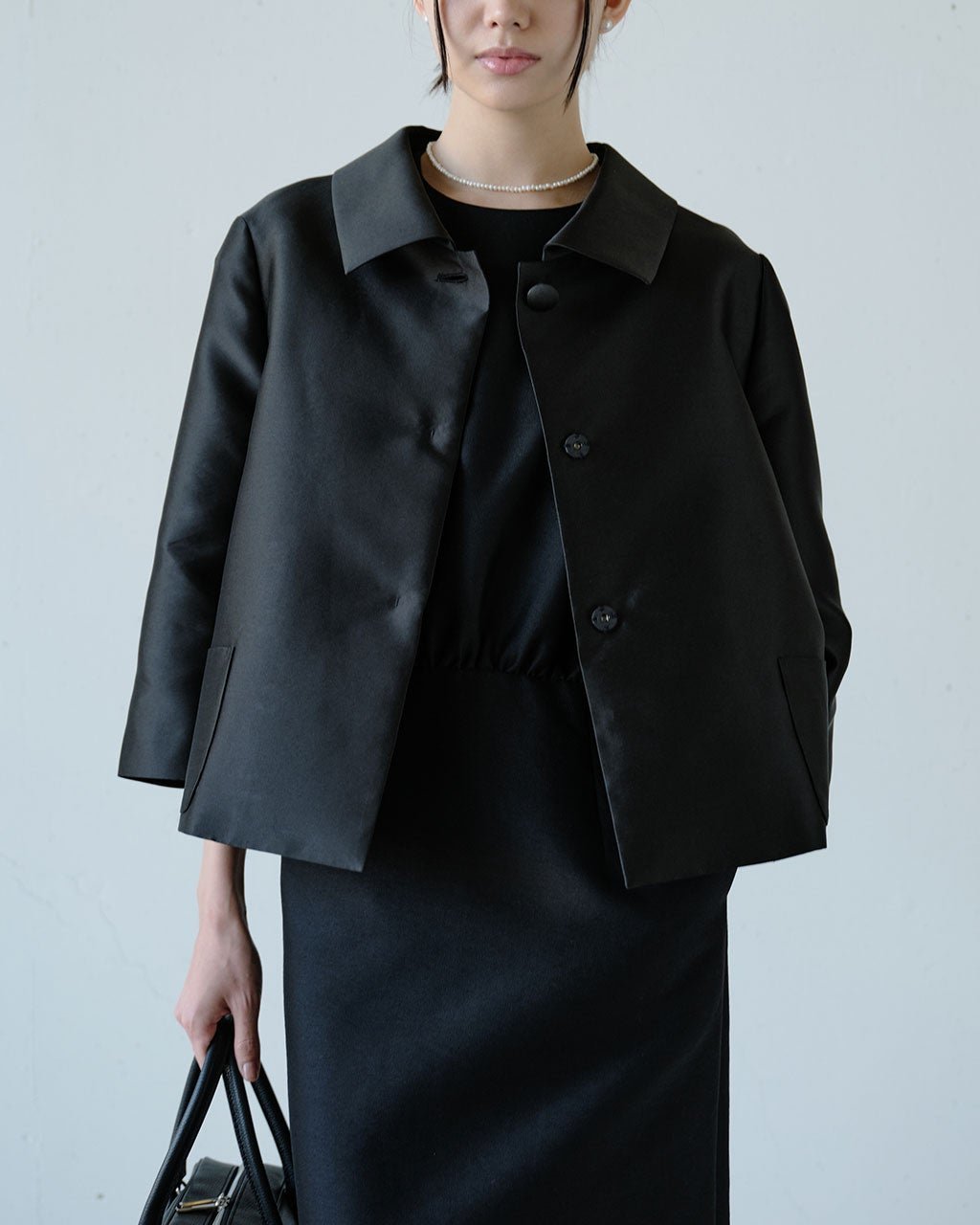 【ドゥクラッセ/DoCLASSE】のシルクタフタ・フォルムジャケット 人気、トレンドファッション・服の通販 founy(ファニー) 　ファッション　Fashion　レディースファッション　Fashion for Women　アウター　Coat / Outerwear Collection　レディースジャケット・軽アウター　Jackets　新作・新入荷　New Arrivals / New In　イタリア　Italy　コンパクト　Compact, Small Size　シルク　Silk, 100% Silk　ジャケット　Jacket, Outerwear　セレモニー　Ceremony　タフタ　Taffeta, Structured Fabric　ベスト　Vest, Waistcoat　 other-1|ID: prp329100004920945 ipo3291000000036917444