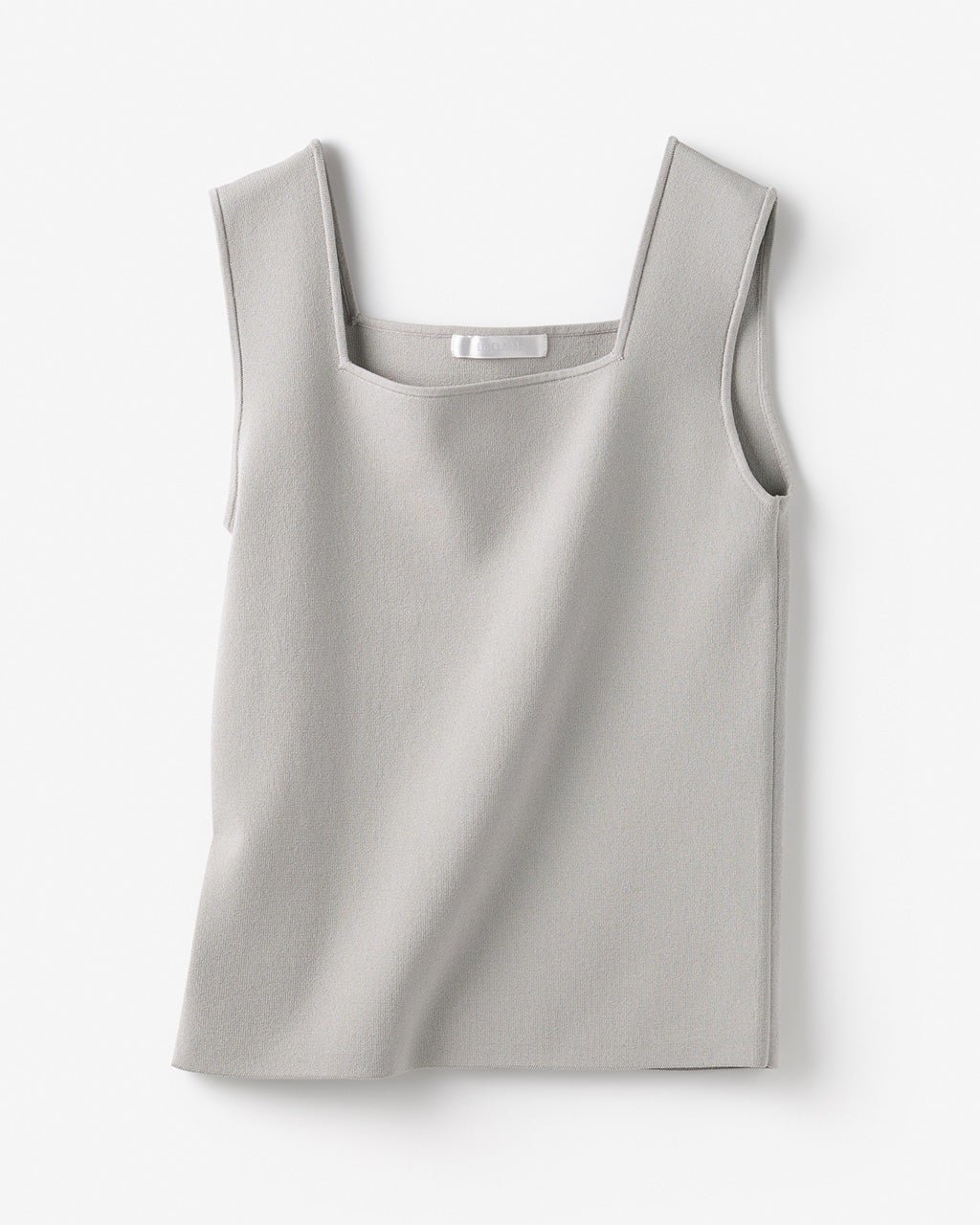 【ドゥクラッセ/DoCLASSE】の総針ニット・インナースクエアタンク インテリア・キッズ・メンズ・レディースファッション・服の通販 founy(ファニー) 　ファッション　Fashion　レディースファッション　Fashion for Women　トップス・カットソー　Cut & Sew Tops　ニット　Knit Tops & Sweaters　インナー　Innerwear　カットソー　Cut and Sewn Top　カーディガン　Cardigan, Knitwear　スクエア　Square, Square Shape　セーター　Sweater, Knitwear　ラップ　Wrap, Wrap Design　エレガント 上品　Elegant　人気　Popular, Best Seller　今季　This Season, Current Season　アイスグレー|ID: prp329100004920975 ipo3291000000036917649