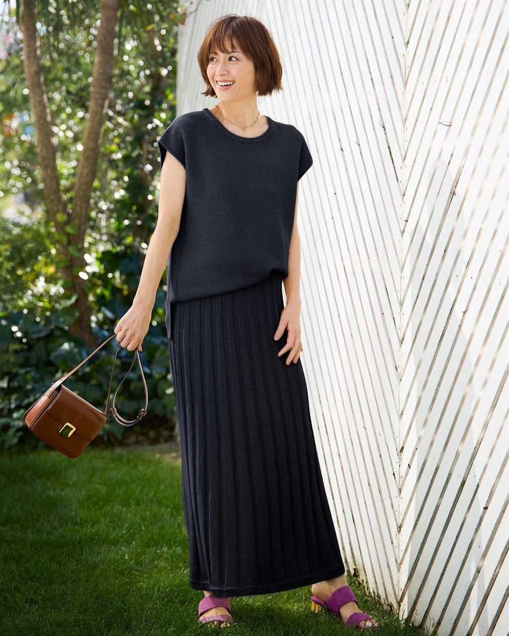 【ドゥクラッセ/DoCLASSE】のレーシーニット・フレアスカート インテリア・キッズ・メンズ・レディースファッション・服の通販 founy(ファニー) 　ファッション　Fashion　レディースファッション　Fashion for Women　セットアップ　Matching Sets　スカート・ミニ/ミディ/マキシ　Skirts / Mini, Midi & Maxi Skirts　スカート　Skirts　Aライン・フレアスカート　A-Line & Flared Skirts　おすすめ　Recommended / Our Picks　セットアップ　Set-Up, Coordinated Outfit　プリーツ　Pleats, Pleated　エレガント 上品　Elegant　夏　Summer　ミッドナイトブルー|ID: prp329100004920976 ipo3291000000036917659