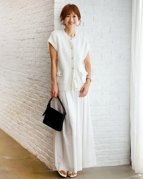 【ドゥクラッセ/DoCLASSE】 コットンブークレ・ボタンジレ人気、トレンドファッション・服の通販 founy(ファニー) ファッション Fashion レディースファッション Fashion for Women アウター Coat / Outerwear Collection レディースジャケット・軽アウター Jackets ジャケット Jacket, Outerwear ロング Long, Long-Length 今季 This Season, Current Season 夏 Summer |ID:prp329100004920978