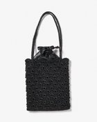 【ドゥクラッセ/DoCLASSE】のシャイニーバスケット・トートバッグS ブラック|ID: prp329100004920998 ipo3291000000037094014