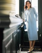 【ドゥクラッセ/DoCLASSE】のライトダンボールニット・コクーンドレス ライトブルー|ID: prp329100004925757 ipo3291000000037245832