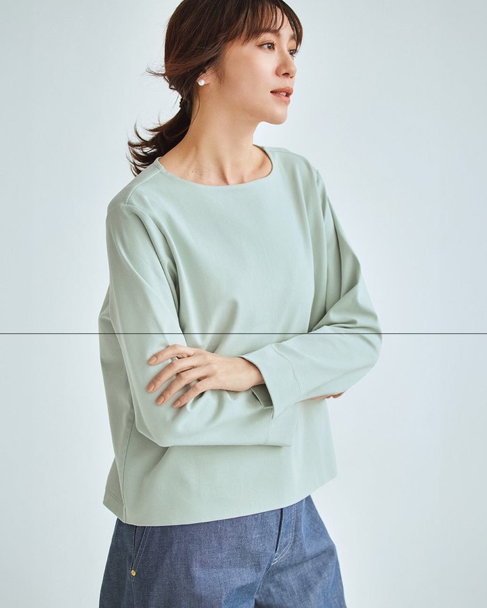 【ドゥクラッセ/DoCLASSE】のワイドフォルム/長袖・ドゥクラッセTシャツ インテリア・キッズ・メンズ・レディースファッション・服の通販 founy(ファニー) https://founy.com/ ファッション Fashion レディースファッション Fashion for Women トップス・カットソー Cut & Sew Tops シャツ・ブラウス・オフィスカジュアル Elegant Blouses & Button-Ups ロングTシャツ・Tシャツ Longline T-Shirts & Tees カットソー・ベーシックTシャツ Cut-and-Sewn Tops / Stretch Tees & Basics カットソー Cut and Sewn Top コンパクト Compact, Small Size ショルダー Shoulder, Shoulder Strap ジャケット Jacket, Outerwear ダブル Double, Double-Breasted 定番 Standard, Basic Item なめらか Smooth, Silky Texture 長袖 Long Sleeve, Full Sleeve フォルム Silhouette, Form フレア Flare, Flared フロント Front, Front Design ベーシック Basic, Essential ラベンダー Lavender リラックス Relax, Relaxed Fit ワイド Wide, Wide Fit 新作・新入荷 New Arrivals / New In エレガント 上品 Elegant ビジネス 仕事 通勤 Business / Work / Commuting |ID: prp329100004925769 ipo3291000000036962838