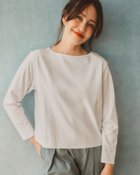 【ドゥクラッセ/DoCLASSE】のワイドフォルム/長袖・ドゥクラッセTシャツ ライトグレー|ID: prp329100004925769 ipo3291000000036962850