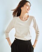 【ドゥクラッセ/DoCLASSE】の立体ショルダー/7分袖・ドゥクラッセTシャツ 人気、トレンドファッション・服の通販 founy(ファニー) ファッション Fashion レディースファッション Fashion for Women トップス・カットソー Cut & Sew Tops シャツ・ブラウス・オフィスカジュアル Elegant Blouses & Button-Ups ロングTシャツ・Tシャツ Longline T-Shirts & Tees カットソー・ベーシックTシャツ Cut-and-Sewn Tops / Stretch Tees & Basics カットソー Cut and Sewn Top ショルダー Shoulder, Shoulder Strap ジャケット Jacket, Outerwear スマート Smart, Elegant ダブル Double, Double-Breasted 定番 Standard, Basic Item なめらか Smooth, Silky Texture フロント Front, Front Design ベーシック Basic, Essential ラベンダー Lavender リラックス Relax, Relaxed Fit 新作・新入荷 New Arrivals / New In エレガント 上品 Elegant ビジネス 仕事 通勤 Business / Work / Commuting thumbnail ライトグレー|ID: prp329100004925779 ipo3291000000037024086