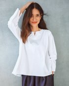 【ドゥクラッセ/DoCLASSE】のストーンキーネック・ドゥクラッセTシャツ ホワイト|ID: prp329100004925832 ipo3291000000037235156