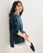 【ドゥクラッセ/DoCLASSE】の高密度シルコットン・ボートネックT/長め丈 人気、トレンドファッション・服の通販 founy(ファニー) ファッション Fashion レディースファッション Fashion for Women トップス・カットソー Cut & Sew Tops シャツ・ブラウス・オフィスカジュアル Elegant Blouses & Button-Ups ロングTシャツ・Tシャツ Longline T-Shirts & Tees カットソー・ベーシックTシャツ Cut-and-Sewn Tops / Stretch Tees & Basics なめらか Smooth, Silky Texture カットソー Cut and Sewn Top シルケット Silket, Silky Cotton フォルム Silhouette, Form thumbnail ダークピーコック|ID: prp329100004925867 ipo3291000000036963036