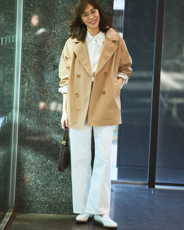 【ドゥクラッセ/DoCLASSE】のシャットウインド・ダブルブレストコート インテリア・キッズ・メンズ・レディースファッション・服の通販 founy(ファニー) https://founy.com/ ファッション Fashion レディースファッション Fashion for Women アウター Coat / Outerwear Collection コート・ロングコート・ピーコート Long Coats, Peacoats & More ストレッチ Stretch, Stretchy Fabric フォルム Silhouette, Form ミドル Middle Length, Mid Height |ID: prp329100004925945 ipo3291000000036963200