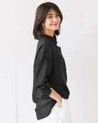 【ドゥクラッセ/DoCLASSE】のシアーライト・2WAYオーバーシャツ 人気、トレンドファッション・服の通販 founy(ファニー) ファッション Fashion レディースファッション Fashion for Women トップス・カットソー Cut & Sew Tops シャツ・ブラウス・オフィスカジュアル Elegant Blouses & Button-Ups thumbnail ブラック|ID: prp329100004925951 ipo3291000000037024128