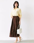 【ドゥクラッセ/DoCLASSE】のシアーライト・2WAYオーバーシャツ ペールイエロー|ID: prp329100004925951 ipo3291000000037235168