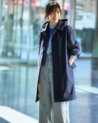 【ドゥクラッセ/DoCLASSE】のシャットウインド・ステンカラーロングコート ミッドナイトブルー|ID: prp329100004925954 ipo3291000000036963253