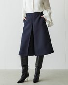 【ドゥクラッセ/DoCLASSE】のマトラッセクロス・ワイドクロップトパンツ 人気、トレンドファッション・服の通販 founy(ファニー) ファッション Fashion レディースファッション Fashion for Women パンツ Pants & Trousers ドレープ Drape, Draping Fabric ハーフ Half, Half-Length ラグジュアリー Luxury, Elegant A/W・秋冬 Autumn/Winter thumbnail ネイビー|ID: prp329100004925965 ipo3291000000037024164