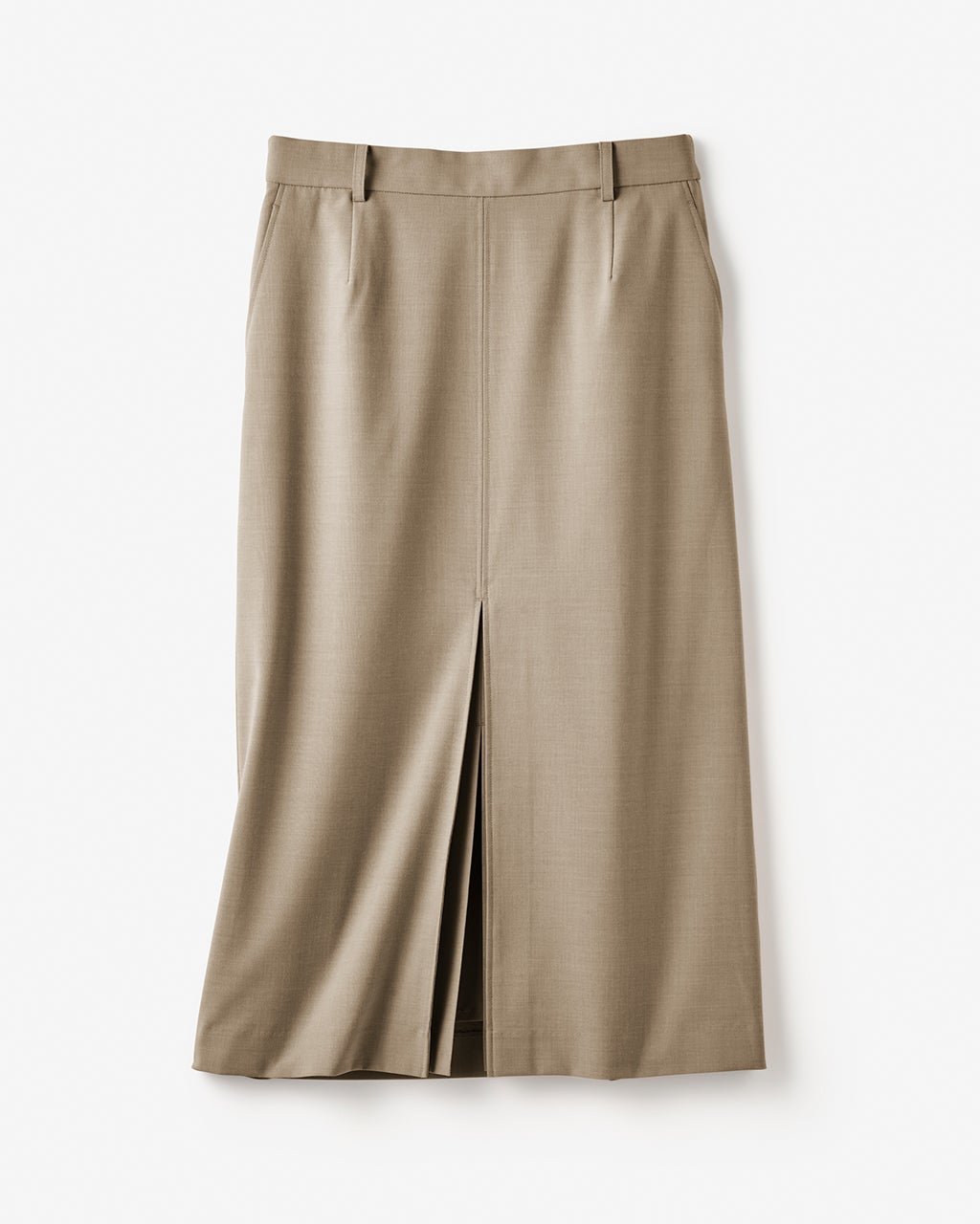 【ドゥクラッセ/DoCLASSE】の2WAYストレッチ・Iラインスカート インテリア・キッズ・メンズ・レディースファッション・服の通販 founy(ファニー) 　ファッション　Fashion　レディースファッション　Fashion for Women　スカート　Skirts　おすすめ　Recommended / Our Picks　ストレッチ　Stretch, Stretchy Fabric　スマート　Smart, Elegant　スリット　Slit, Slit Detail　センター　Center, Center Line　エレガント 上品　Elegant　ベージュ|ID: prp329100004925969 ipo3291000000036963321