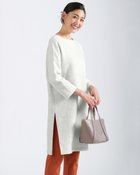 【ドゥクラッセ/DoCLASSE】のエアフリース・ボートチュニック ライトグレー|ID: prp329100004925971 ipo3291000000036963325