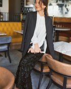 【ドゥクラッセ/DoCLASSE】のカットジャカード・ワイドパンツ 人気、トレンドファッション・服の通販 founy(ファニー) ファッション Fashion レディースファッション Fashion for Women パンツ Pants & Trousers ジャカード／ジャガード Jacquard, Woven Pattern セットアップ Set-Up, Coordinated Outfit ドローコード Drawcord, Drawstring Cord ワイド Wide, Wide Fit thumbnail ブラック|ID: prp329100004925977 ipo3291000000036963351