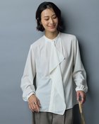 【ドゥクラッセ/DoCLASSE】のクレールジョーゼット・ラッフルブラウス オフホワイト|ID: prp329100004925984 ipo3291000000037245984
