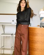 【ドゥクラッセ/DoCLASSE】のアルパカ混・シアープルオーバー ブラック|ID: prp329100004925988 ipo3291000000037094022