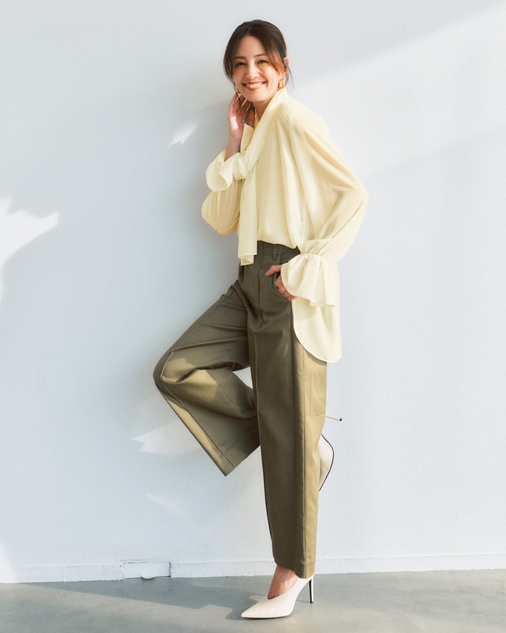 【ドゥクラッセ/DoCLASSE】のシアーシフォン・ストールブラウス 人気、トレンドファッション・服の通販 founy(ファニー) 　ファッション　Fashion　レディースファッション　Fashion for Women　ギャザー　Gathered, Ruffled　スカーフ　Scarf, Neckwear　ストール　Stole, Wrap　 other-1|ID: prp329100004926023 ipo3291000000036963528