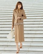 【ドゥクラッセ/DoCLASSE】のバスケット織り・2WAYペプラムスカート 人気、トレンドファッション・服の通販 founy(ファニー) ファッション Fashion レディースファッション Fashion for Women セットアップ Matching Sets スカート・ミニ/ミディ/マキシ Skirts / Mini, Midi & Maxi Skirts オケージョン Occasion Wear ジャケット Jacket, Outerwear ストレート Straight, Straight Cut スマート Smart, Elegant セットアップ Set-Up, Coordinated Outfit ツイード Twill, Twill Weave バスケット Basket, Basket Bag ペプラム Peplum, Flared Hem thumbnail ライトブラウン|ID: prp329100004926041 ipo3291000000036963602