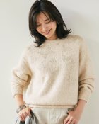 【ドゥクラッセ/DoCLASSE】のスパンコールジャカード・ニットプルオーバー 人気、トレンドファッション・服の通販 founy(ファニー) ファッション Fashion レディースファッション Fashion for Women トップス・カットソー Cut & Sew Tops ニット Knit Tops & Sweaters カジュアルプルオーバー・ニットトップス Pullovers & Knit Tops / Casual Pullovers ジャカード／ジャガード Jacquard, Woven Pattern スタイリッシュ Stylish, Fashionable スパンコール Sequins, Sequin Embellishment セーター Sweater, Knitwear thumbnail ライトベージュ|ID: prp329100004926066 ipo3291000000036963709