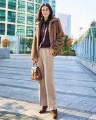 【ドゥクラッセ/DoCLASSE】のプレシャスウォームN・美脚ストレート/69cm ライトトープ|ID: prp329100004926078 ipo3291000000037102242