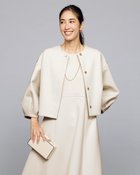 【ドゥクラッセ/DoCLASSE】のトリアセスキューバ・バルーン袖ジャケット ライトグレー|ID: prp329100004926083 ipo3291000000037102250