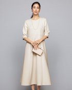 【ドゥクラッセ/DoCLASSE】のトリアセスキューバ・フレアワンピース 人気、トレンドファッション・服の通販 founy(ファニー) ファッション Fashion レディースファッション Fashion for Women ワンピース Dresses シルク Silk, 100% Silk ストレッチ Stretch, Stretchy Fabric スマート Smart, Elegant セットアップ Set-Up, Coordinated Outfit フィット Fit, Slim Fit フレア Flare, Flared thumbnail ライトグレー|ID: prp329100004926089 ipo3291000000037024274