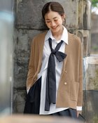 【ドゥクラッセ/DoCLASSE】のダブルリブ・ニットテーラードジャケット 人気、トレンドファッション・服の通販 founy(ファニー) ファッション Fashion レディースファッション Fashion for Women アウター Coat / Outerwear Collection レディースジャケット・軽アウター Jackets テーラードジャケット / 通勤・きれいめスタイル Tailored Jackets & Blazers ジャケット Jacket, Outerwear スマート Smart, Elegant ダブル Double, Double-Breasted ビジネス 仕事 通勤 Business / Work / Commuting thumbnail キャメル|ID: prp329100004926094 ipo3291000000036963846