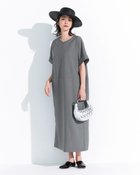 【ドゥクラッセ/DoCLASSE】のドライストレッチ・サックワンピース 人気、トレンドファッション・服の通販 founy(ファニー) ファッション Fashion レディースファッション Fashion for Women ワンピース Dresses 新作・新入荷 New Arrivals / New In サマー Summer, Summer Style セットアップ Set-Up, Coordinated Outfit ビジネス 仕事 通勤 Business / Work / Commuting 夏 Summer thumbnail グレー|ID: prp329100004926098 ipo3291000000036963863