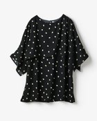 【ドゥクラッセ/DoCLASSE】のバックサテンジョーゼット・ケープブラウス 人気、トレンドファッション・服の通販 founy(ファニー) ファッション Fashion レディースファッション Fashion for Women トップス・カットソー Cut & Sew Tops シャツ・ブラウス・オフィスカジュアル Elegant Blouses & Button-Ups バッグ Bags 新作・新入荷 New Arrivals / New In おすすめ Recommended / Our Picks セットアップ Set-Up, Coordinated Outfit ドレープ Drape, Draping Fabric ノースリーブ Sleeveless, No-Sleeve エレガント 上品 Elegant thumbnail ブラックパターン|ID: prp329100004926108 ipo3291000000036963910