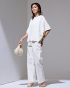 【ドゥクラッセ/DoCLASSE】のUVクールニット・ボートネックトップス 人気、トレンドファッション・服の通販 founy(ファニー) ファッション Fashion レディースファッション Fashion for Women トップス・カットソー Cut & Sew Tops ニット Knit Tops & Sweaters 新作・新入荷 New Arrivals / New In セーター Sweater, Knitwear ドレープ Drape, Draping Fabric フェミニン Feminine, Girly 抗菌 Antibacterial, Bacteria-Resistant thumbnail ホワイト|ID: prp329100004926133 ipo3291000000036964045