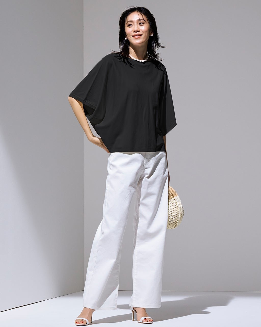 【ドゥクラッセ/DoCLASSE】のUVクールニット・ボートネックトップス インテリア・キッズ・メンズ・レディースファッション・服の通販 founy(ファニー) 　ファッション　Fashion　レディースファッション　Fashion for Women　トップス・カットソー　Cut & Sew Tops　ニット　Knit Tops & Sweaters　新作・新入荷　New Arrivals / New In　セーター　Sweater, Knitwear　ドレープ　Drape, Draping Fabric　フェミニン　Feminine, Girly　抗菌　Antibacterial, Bacteria-Resistant　ブラック|ID: prp329100004926133 ipo3291000000036964046