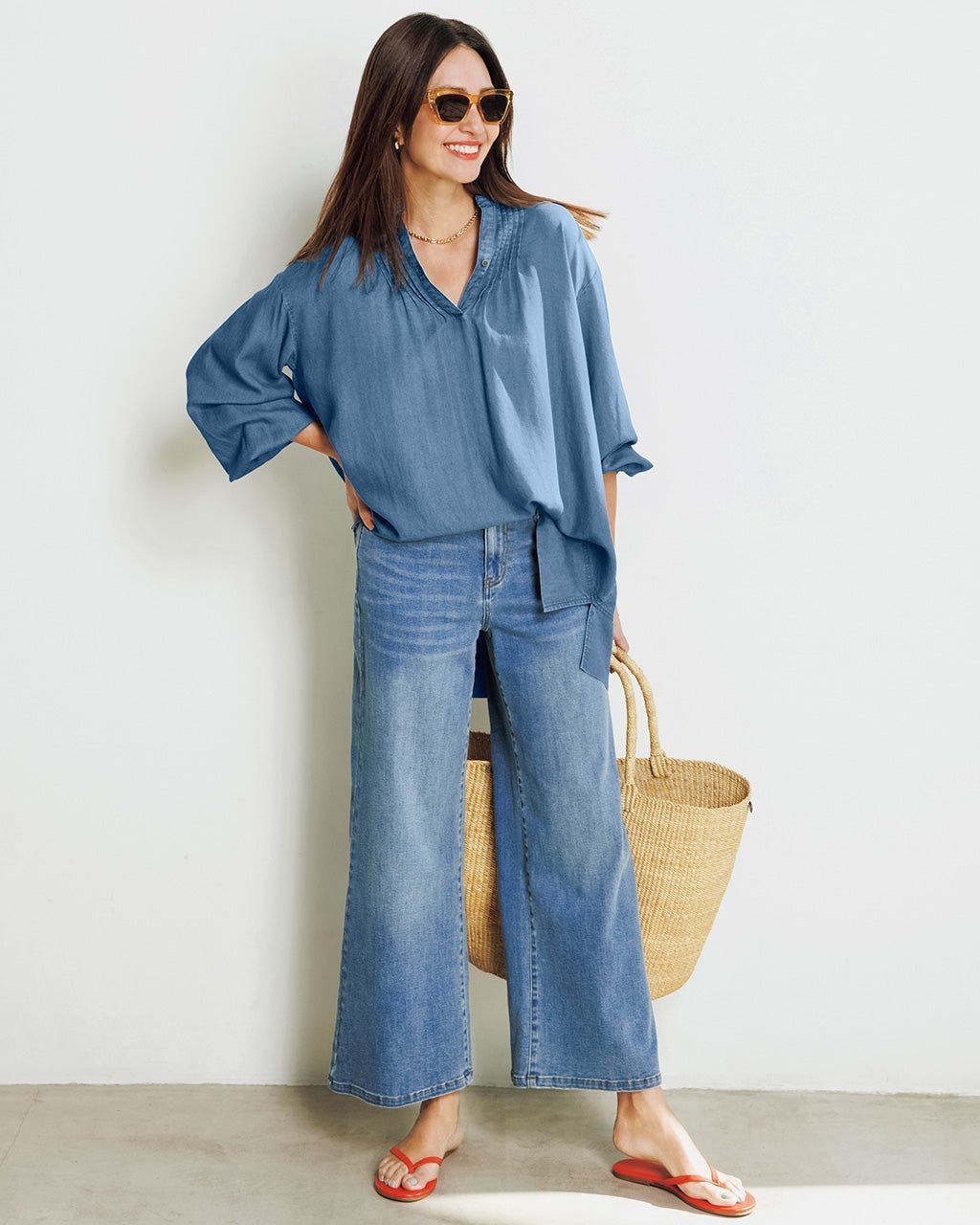 【ドゥクラッセ/DoCLASSE】のエアフレックスデニム・ワイド インテリア・キッズ・メンズ・レディースファッション・服の通販 founy(ファニー) 　ファッション　Fashion　レディースファッション　Fashion for Women　パンツ　Pants & Trousers　新作・新入荷　New Arrivals / New In　ストレッチ　Stretch, Stretchy Fabric　デニム　Denim, Jeans Material　フレア　Flare, Flared　ワイド　Wide, Wide Fit　ライトインディゴ|ID: prp329100004926143 ipo3291000000036964113