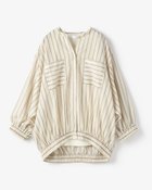 【ドゥクラッセ/DoCLASSE】のシアーシャツ・リブタンクセット 人気、トレンドファッション・服の通販 founy(ファニー) ファッション Fashion レディースファッション Fashion for Women トップス・カットソー Cut & Sew Tops シャツ・ブラウス・オフィスカジュアル Elegant Blouses & Button-Ups 新作・新入荷 New Arrivals / New In ギャザー Gathered, Ruffled シアー Sheer, See-Through タンク Tank Top, Sleeveless Top ブラウジング Blouson Silhouette, Cinched Waist エレガント 上品 Elegant thumbnail アイボリーパターン|ID: prp329100004926158 ipo3291000000036964205