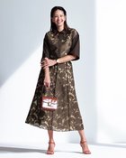 【ドゥクラッセ/DoCLASSE】のシアーオパール・フレアスカート ダークブラウン|ID: prp329100004926164 ipo3291000000036964233