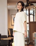 【ドゥクラッセ/DoCLASSE】のリネンライク・フォルムブラウス アイボリー|ID:prp329100004926171