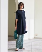 【ドゥクラッセ/DoCLASSE】のUVスラブ・セミフレアパンツ/63cm スモールパターン|ID:prp329100004926177