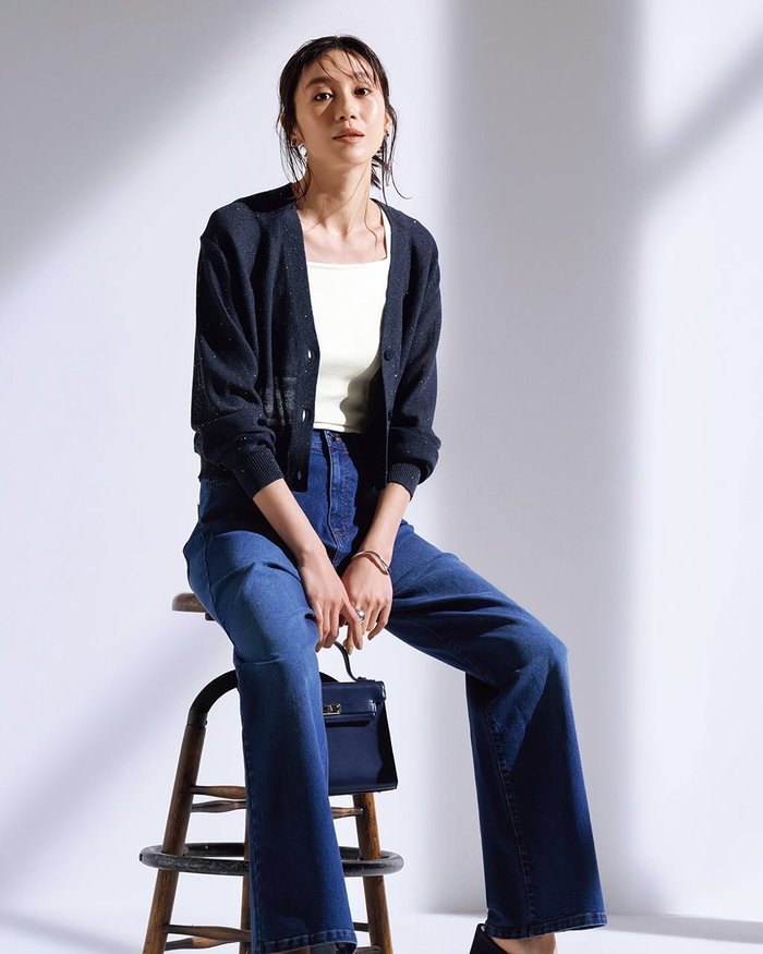 【ドゥクラッセ/DoCLASSE】のスパンコールドライニット・カーディガン インテリア・キッズ・メンズ・レディースファッション・服の通販 founy(ファニー) https://founy.com/ ファッション Fashion レディースファッション Fashion for Women トップス・カットソー Cut & Sew Tops ニット Knit Tops & Sweaters カーディガン・羽織り Layered Style Cardigans 新作・新入荷 New Arrivals / New In カーディガン Cardigan, Knitwear コンパクト Compact, Small Size スパンコール Sequins, Sequin Embellishment 夏 Summer |ID: prp329100004926181 ipo3291000000037032122