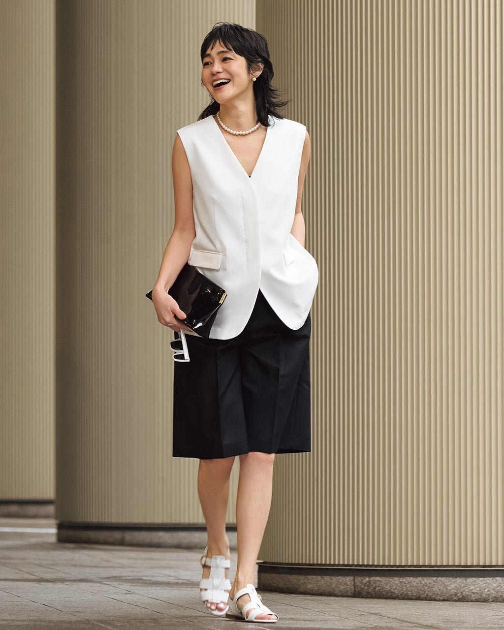 【ドゥクラッセ/DoCLASSE】のドライタッチツイル・ハーフパンツ インテリア・キッズ・メンズ・レディースファッション・服の通販 founy(ファニー) ファッション Fashion レディースファッション Fashion for Women セットアップ Matching Sets レディースパンツ・ボトムス Pants & Trousers / Bottoms パンツ Pants & Trousers ショートパンツ・ハーフパンツ High-Waisted & Relaxed Shorts 新作・新入荷 New Arrivals / New In おすすめ Recommended / Our Picks スマート Smart, Elegant セットアップ Set-Up, Coordinated Outfit センター Center, Center Line ドレス Dress, One-Piece ハーフ Half, Half-Length 夏 Summer 春 Spring S/S・春夏 SS, Spring/Summer, Warm Season ブラック|ID: prp329100004926182 ipo3291000000036964312