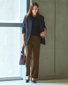 【ドゥクラッセ/DoCLASSE】のプレシャスウォームN・美脚ストレート/64cm 人気、トレンドファッション・服の通販 founy(ファニー) ファッション Fashion レディースファッション Fashion for Women パンツ Pants & Trousers 秋 Autumn カットソー Cut and Sewn Top ジョーゼット Georgette, Semi-Sheer Fabric ストレッチ Stretch, Stretchy Fabric ストレート Straight, Straight Cut スマート Smart, Elegant センター Center, Center Line 人気 Popular, Best Seller 冬 Winter / This Winter A/W・秋冬 Autumn/Winter ビジネス 仕事 通勤 Business / Work / Commuting thumbnail ダークモカ|ID: prp329100004931600 ipo3291000000037014972