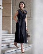 【ドゥクラッセ/DoCLASSE】のスポンジWクロス・ベルト付きワンピース 人気、トレンドファッション・服の通販 founy(ファニー) ファッション Fashion レディースファッション Fashion for Women ワンピース Dresses ベルト&ウエストマーク Belts & Waist Accessories なめらか Smooth, Silky Texture インナー Innerwear オケージョン Occasion Wear ストレッチ Stretch, Stretchy Fabric セットアップ Set-Up, Coordinated Outfit ノースリーブ Sleeveless, No-Sleeve 人気 Popular, Best Seller ビジネス 仕事 通勤 Business / Work / Commuting thumbnail ミッドナイトブルー|ID: prp329100004931609 ipo3291000000037015042