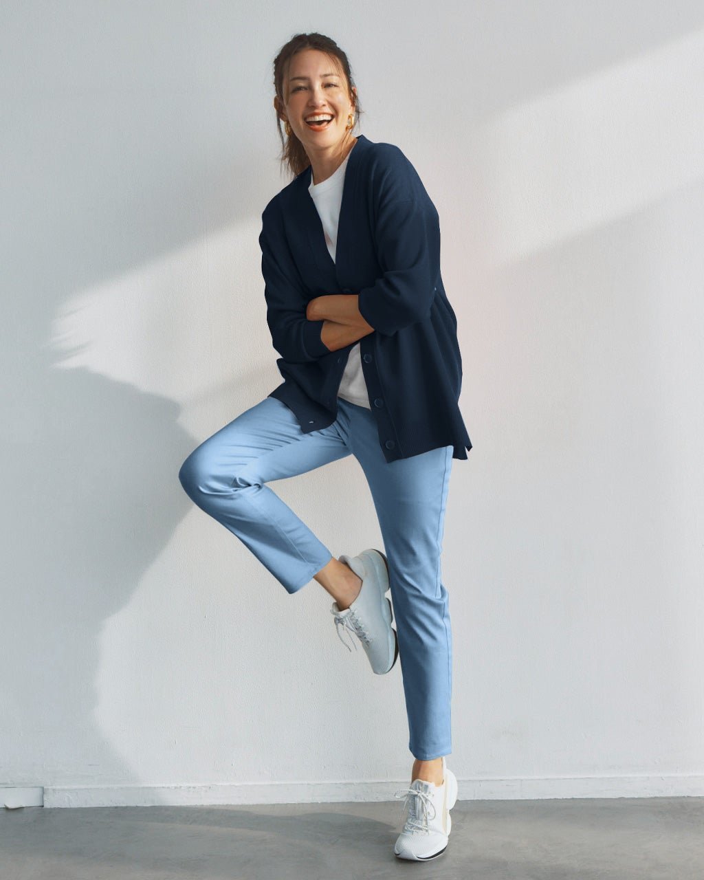 【ドゥクラッセ/DoCLASSE】のミラクルストレッチ・スマートスリム インテリア・キッズ・メンズ・レディースファッション・服の通販 founy(ファニー) 　ファッション　Fashion　レディースファッション　Fashion for Women　パンツ　Pants & Trousers　フィット　Fit, Slim Fit　フラット　Flat, Flat Shoes　フロント　Front, Front Design　レギンス　Leggings, Stretch Pants　人気　Popular, Best Seller　定番　Standard, Basic Item　ブルー|ID: prp329100004931614 ipo3291000000037015084