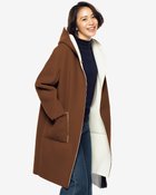 【ドゥクラッセ/DoCLASSE】のエアーウォーム・フードコート 人気、トレンドファッション・服の通販 founy(ファニー) ファッション Fashion レディースファッション Fashion for Women アウター Coat / Outerwear Collection コート・ロングコート・ピーコート Long Coats, Peacoats & More ウォーム Warm Fabric ベロア Velour, Soft Velvet エレガント 上品 Elegant 冬 Winter / This Winter thumbnail ブラウン|ID: prp329100004931621 ipo3291000000037015122