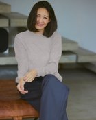 【ドゥクラッセ/DoCLASSE】のエアーカシミヤ・クルーネック ライトグレー|ID: prp329100004931627 ipo3291000000037234936