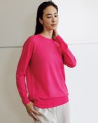【ドゥクラッセ/DoCLASSE】のエアーカシミヤ・クルーネック ピンク|ID: prp329100004931627 ipo3291000000037234937