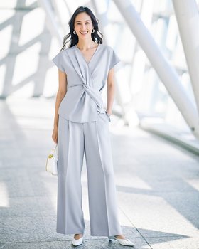 【ドゥクラッセ/DoCLASSE】 トリアセダブル・ワイドパンツ人気、トレンドファッション・服の通販 founy(ファニー) ファッション Fashion レディースファッション Fashion for Women パンツ Pants & Trousers シンプル Simple, Minimal ストレッチ Stretch, Stretchy Fabric セレモニー Ceremony ロング Long, Long-Length 夏 Summer 日本製 Made In Japan S/S・春夏 SS, Spring/Summer, Warm Season A/W・秋冬 Autumn/Winter |ID:prp329100004931663