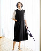 【ドゥクラッセ/DoCLASSE】のダブルクロス・アシメデザインジャンスカ ブラック|ID: prp329100004931675 ipo3291000000037093800