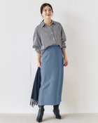 【ドゥクラッセ/DoCLASSE】のジョーゼット・マーメイドフレアスカート ブルー|ID: prp329100004931677 ipo3291000000037255666